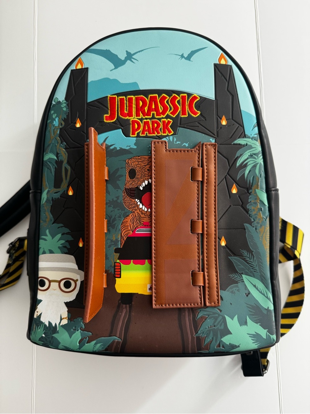 Loungefly Funko Jurassic Park gates mini backpack